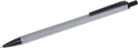 Scrikss Office Hexagonr Mekanik Kurşun Kalem Gümüş 0.7 Mm