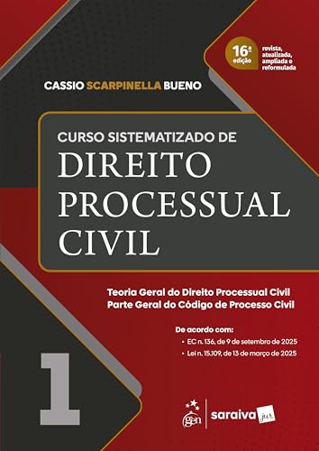 Curso Sistematizado de Direito Processual Civil – Vol.1 – 16ª Edição 2026