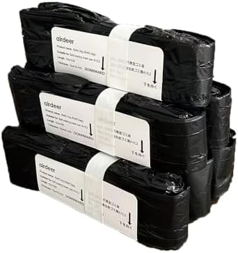 Airdeer Refill Bag Ring, Trash can bags, 10m continuous garbage b...