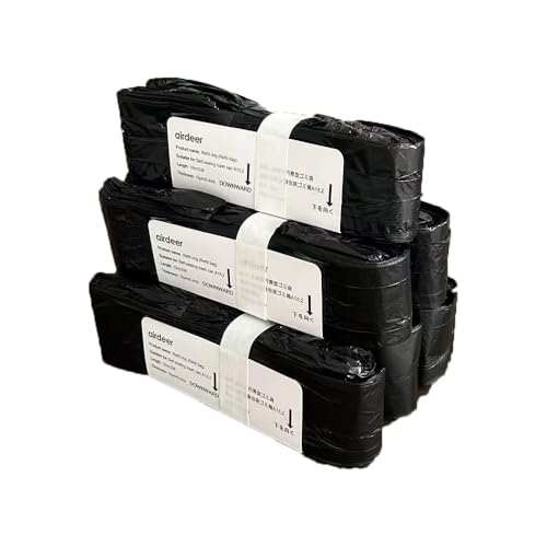 Airdeer Refill Bag Ring, Trash can bags, 10m continuous garbage bag, Designed for Airdeer Self-sealing Smart Trash Can(A1/L2, Pack of 6)