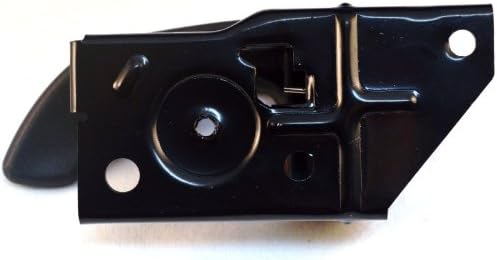 Miniatura 2 de PT Auto Warehouse HY-2501G-RR - Manija interior interior de la puerta, gris - lado del pasajero trasero