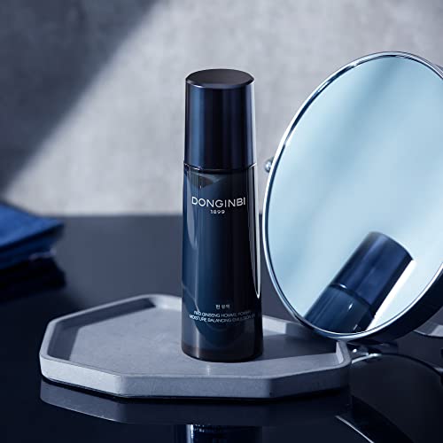 Donginbi Korean Ginseng Face Moisturizer Lotion For Men – Homme Power Emulsion Hydrating Face Moisturizing Cream With Red Ginseng – Anti Aging Korean Skincare Men’s Face Lotion (120Ml) #TOP5