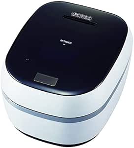TIGER Earthen Pot Pressure IH Jar Rice Cooker"THE TAKITATE (THE freshly cooked)" 【GRAND X】 JPG-X100-WF (Frost White)【Japan Domestic genuine products】