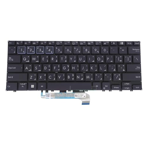 KR AR CH RU UK �C�^���A��o�b�N���C�g�L�[�{�[�h B5302 B5302F ExpertBook B5 Flip B5302FEA B5302FBA �p �A���r�A�� �؍��� ���V�A�� ������(AR Blue)