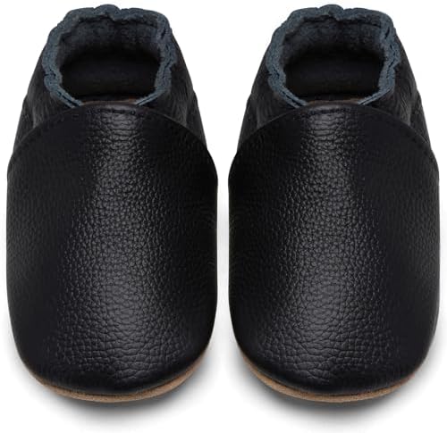 IceUnicorn Krabbelschuhe Baby Jungen Mädchen Lauflernschuhe Baby Weicher Leder Babyhausschuhe Kleinkind Babyschuhe