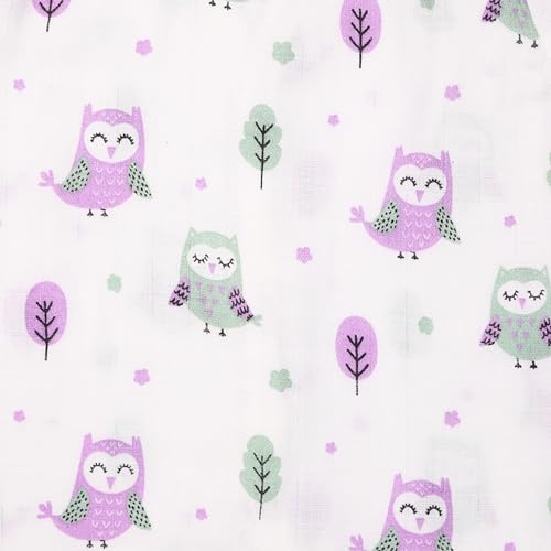 Image of Kidbea Unisex Baby Jhabla Muslin Cotton Clothes | Soft Breathable Sleeveless Infant Wear | Newborn Baby Cute Printed Summer Clothes