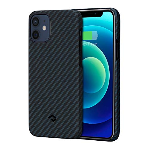 ๐ฅ Crazy Deals PITAKA Magnetic Case for iPhone 12 Mini 5.4 Inch Aramid Fiber Slim Lightweight Aerospace-Grade Cover, Supports Wireless Charging-Black/Blue (Twill) ๐ฅ Crazy Deals PITAKA Magnetic Case for iPhone 12 Mini 5.4 Inch Aramid Fiber Slim Lightweight Aerospace-Grade Cover, Supports Wireless Charging-Black/Blue (Twill)