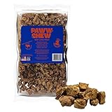 PAWW CHEW Beef Lung Dog Treats, 100% Natural, Single Ingredient, (1 Pound) Made in The USA, Dried & Dehydrated, High Protein, High Value Dog Training Treats, Grain Free, Low-Odor Free for All Breeds