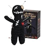 Jamsync Funny Gifts Voodoo Doll, Emotional Support Crochet Kit with Needles, Handmade Emotional Support Gift for Stress Relief, Cute Office Decor, Unique Gap Gifts for Friends & Coworkers
