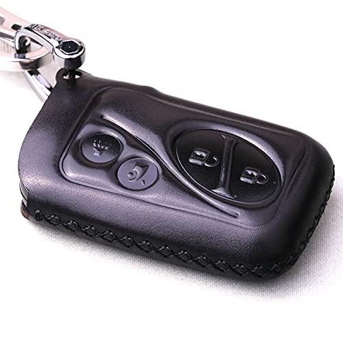 Cadtealir Absortive Calfskin Leather Smart Key Fob Cover Case Holder For Lexus Ct200H Gx460 Rx350 Rx450 Gx470 For Both 4 Buttons And 3 Buttons #TOP5