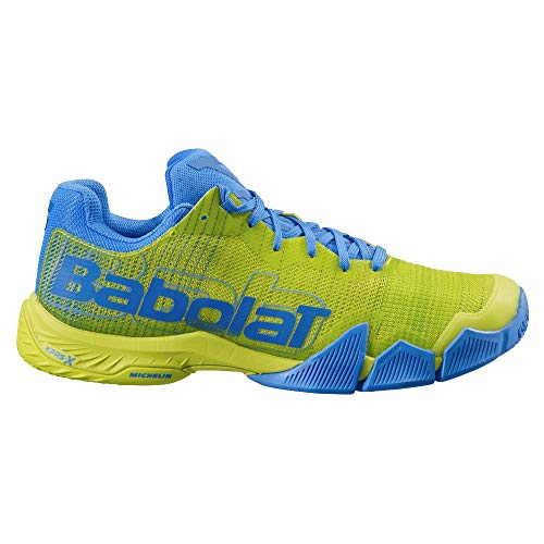 BABOLAT Jet PREMURA Men, Zapatillas de Tenis para Hombre, Sulphur Spring/Blue, 43 EU