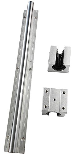 Ten-High Linear Rail Cnc Parts Sbr16 16Mm, 350Mm 13.87Inch Fully Supported Linear Rail+2Pcs Sbr16Uu Blockbearing Block Bearing #TOP2