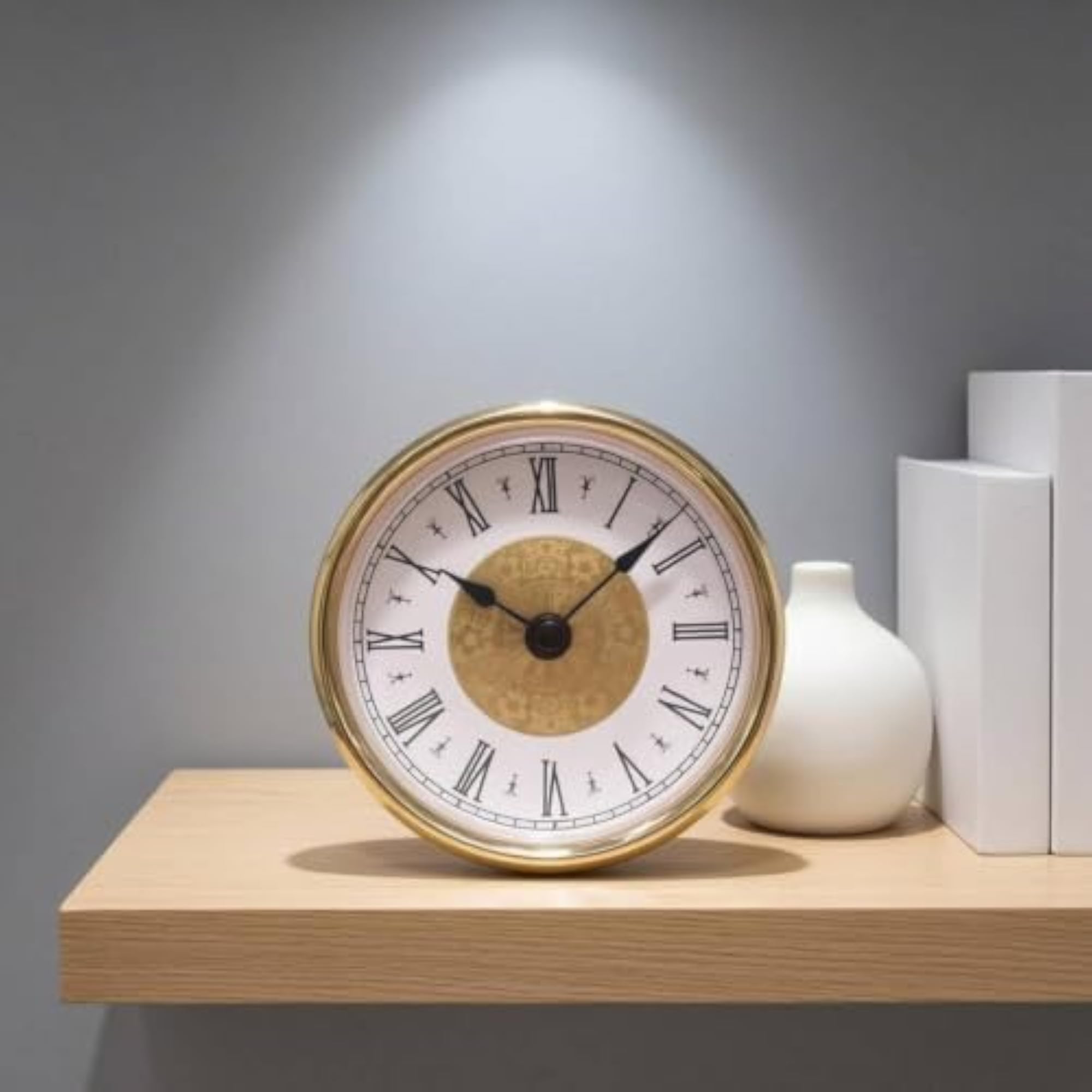 Quartz Clock Mechanism Insert, Removable Back Cover