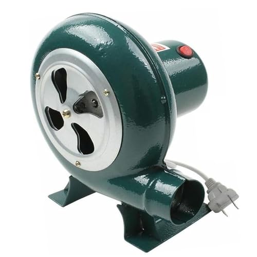 Soplador De Barbacoa - Soplador De Aire Eléctrico Centrífugo, Turbina Soplador De Castillos Hinchables, Excitador De Llama De Arranque De Fuego, Parrilla del Encendedor del Carbón De La Fan(100W)