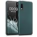 Produktbild kwmobile Case kompatibel mit Samsung Galaxy Xcover Pro Hülle - Schutzhülle aus Silikon metallisch schimmernd - Handyhülle Metallic Petrol