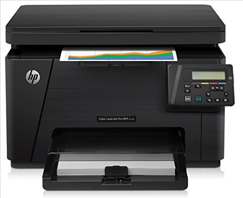 HEWLETT PACKARD M176n LaserJet Pro Laser-Multifuntkionsdrucker (Scanner, Kopier, Fax, 600 x 600 DPI, RJ-45, USB 2.0) schwarz