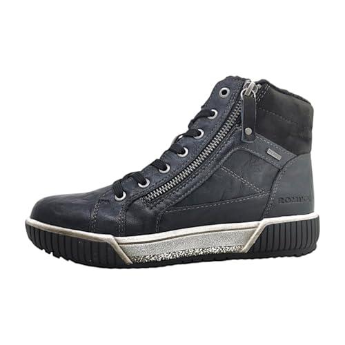 Romika 84r0172004, Zapatillas Mujer, Negro, 38 EU