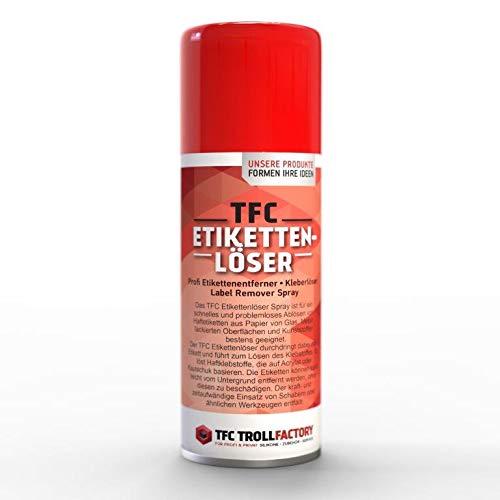 TFC Décapant pour étiquettes I Détachant les étiquettes I Enlever la colle & les autocollants I Détachant de colle I Spray I 500 ml Cover
