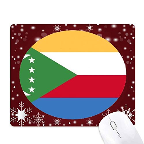 Tapis de souris drapeau national Comores afrique pc portable