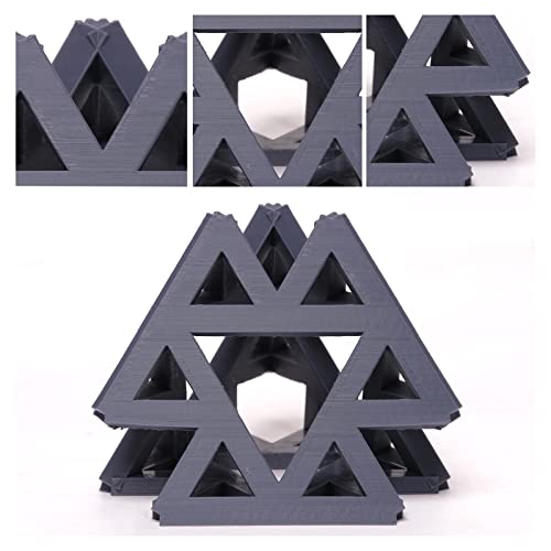Image of 3DHoJor PLA Filament 1.75mm Grey,3D Printing Filament,1kg Cardboard Spool (2.2lbs), Fit Most FDM 3D Printer,Dimensional Accuracy + /- 0.03 mm,Odor Free, Clog Free, No Brittle Filaments