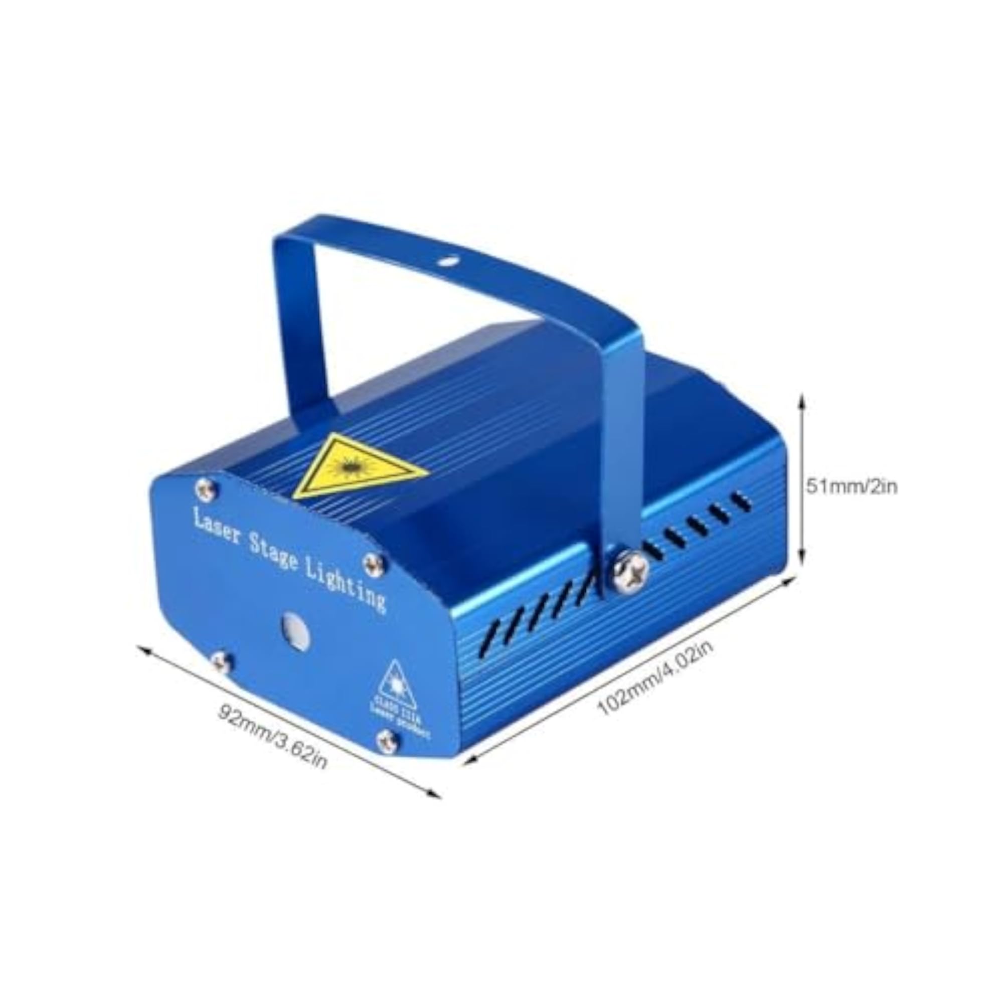 Mini RGB Laser Stage Light Projector, Sound Activated