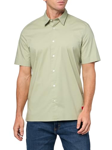 Chemise boutonnée à manches courtes HUGO homme mode été vêtement casual chic top