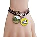 offbb Selva Ornamentos Pulsera Brazalete Cuerda Sandwich