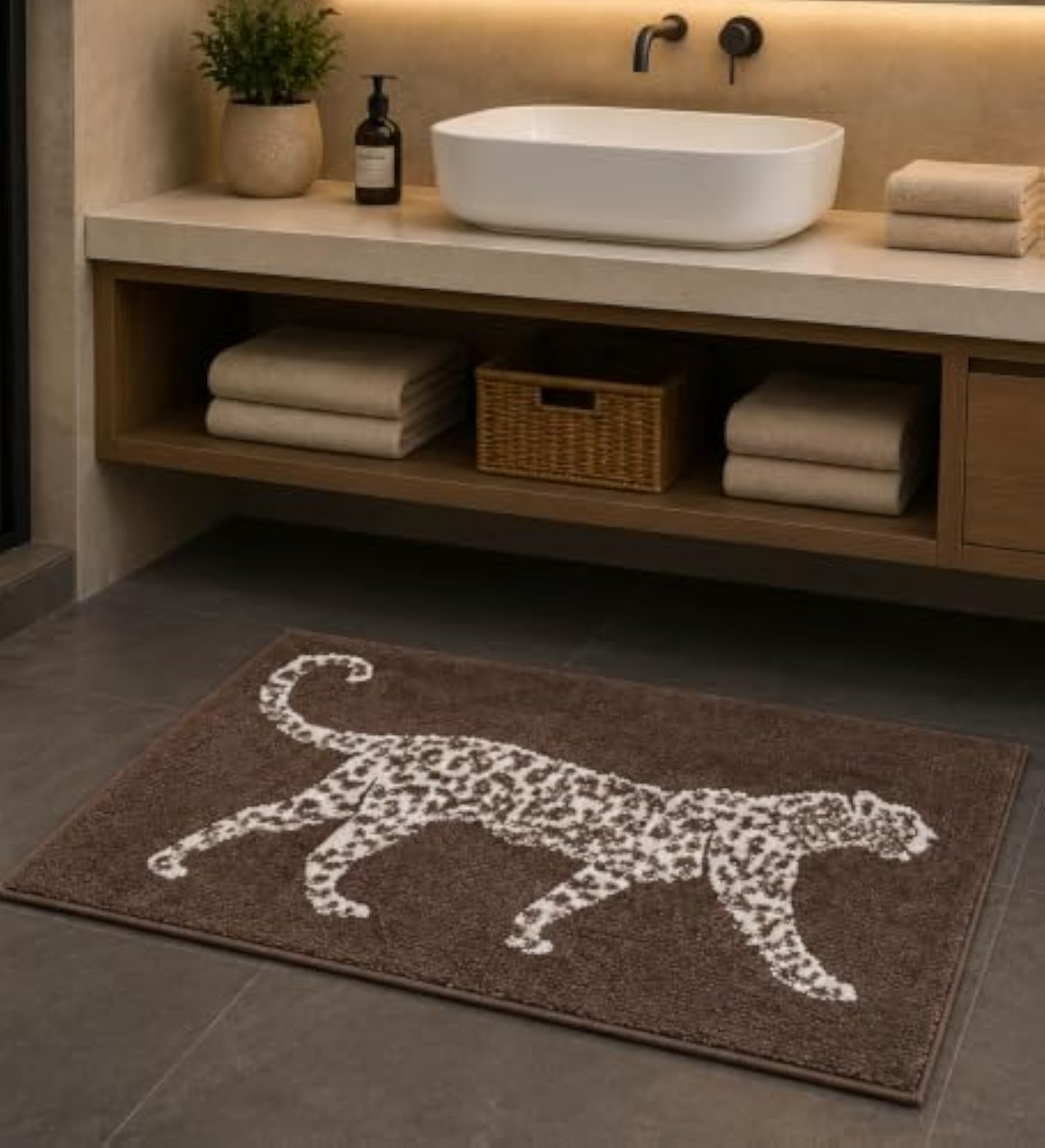 Premium Cotton Bathmat, Super Soft and Quick Dry