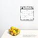 Ebony and Ivory | 2024 12 x 12 Inch Monthly Square Wire-O Calendar | Sticker Sheet | BrownTrout | Stationery Planning