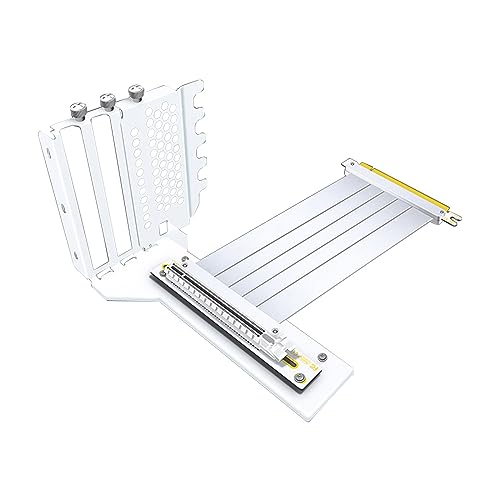 Soporte vertical para GPU PCIE x16 Color Snow Metal miniatura 6