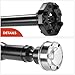 A-Premium Rear Drive Shaft Driveshaft Assembly Compatible with Jeep Grand Cherokee 2011 V8 5.7L, AWD, 230 mm Rear Axle, [48.03