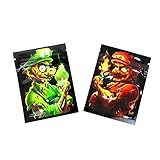 100 pieces mixing 7x9 cm (2.76 inches x 3.54 inches) polyester film bag Anti-odor Resealable...