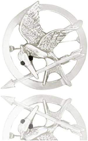 Winuxury Hunger Games Mockingjay Brooches Everdeen Cosplay Pewter Carved Costume Lapel Pin