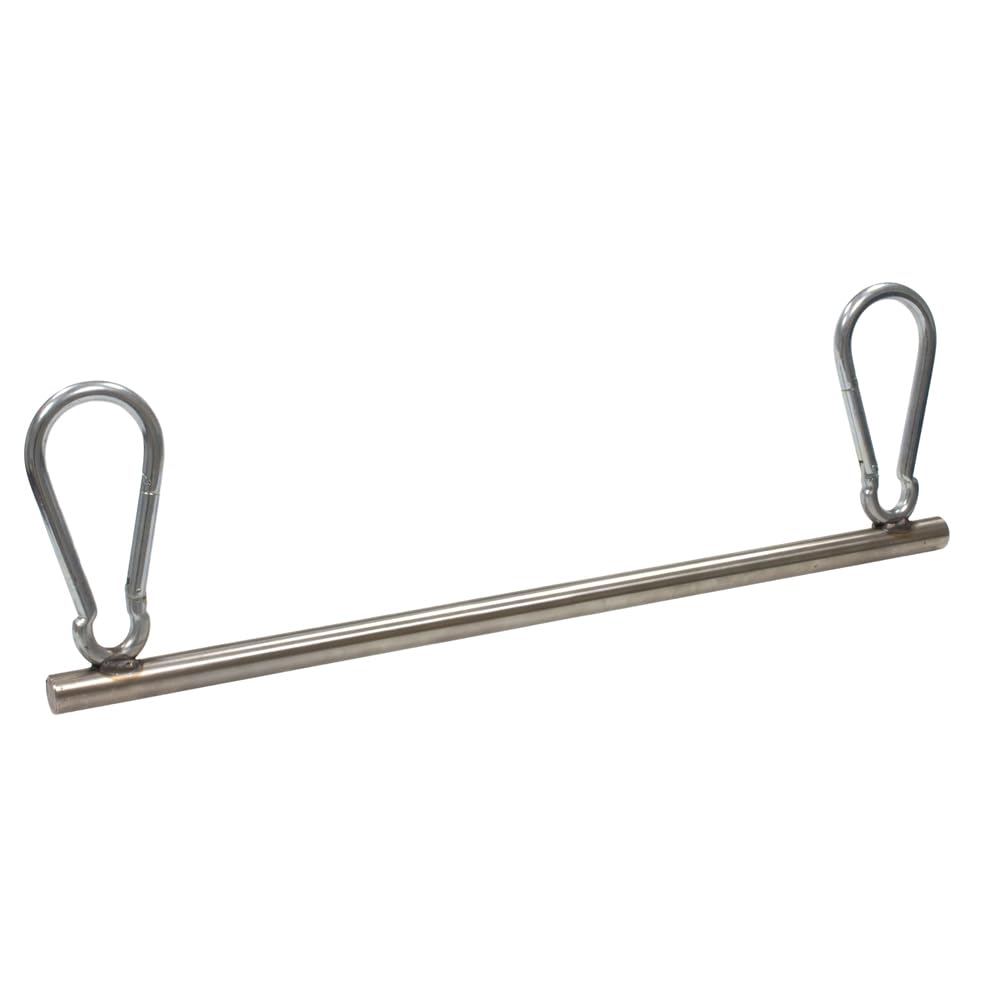 Grevinga - Barra para trapecio (acero inoxidable, 75 cm, hasta 150 kg)