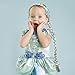 1 Pack Girls Costume Wig Princess Dress up Braided Wigs Polyester Wig with Braid Long Hair Princess Rapunzel Hairpiece Long Hair Headbands Costume Accessories for Girls