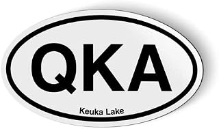 QKA Keuka Lake Oval - Car Magnet - 5"
