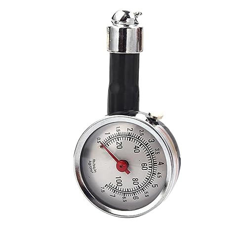 SOLUSTRE Car Tyre Pressure Gauge Tire Pressure Pointer 0.5-7.5 Lbs Car Tire Gauge Tire Gauge for Tire Pressure Gauge Tire Pressure Meter Tyre Gauge Car Tire Pressure Gauge Boxed