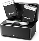 ULANZI AM18 Wireless Lavalier Microphone, Compact Mini Lapel Mic with 200m/656ft Range, Noise Cancellation, 20H Battery for DSLR Cameras, iPhone, Android, Live Streaming, Video