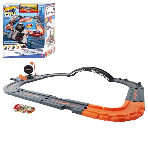 Hot Wheels City Pista de Juguete Paquete para Construcción para niños de 4 años en adelante
