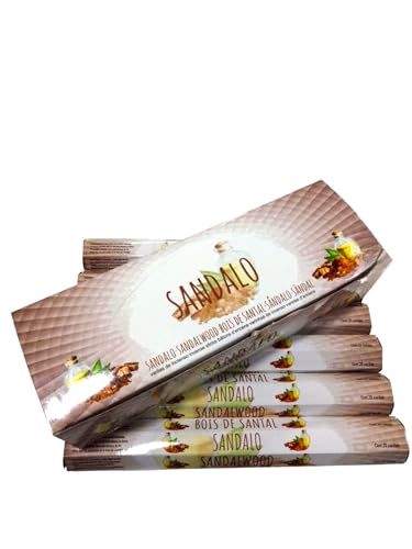 Incienso. Sandalo Limpieza energética. Incienso Sandalo Natural. Total 120 Varillas. Limpieza, ENERGIAS. Autentico inciendo Natural. Hecho en India.