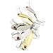 OriGlam 【Happy Shopping Day】 5Pcs Metal VIB Hard Fishing Lure Bass Crankbait Fishing Spinner Blade for Bass Fishing