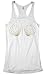 Threadrock Women's Seashell Seaside Bride Racerback Tank Top