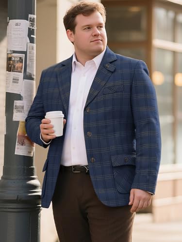 Men's Blazer Herringbone Tweed Blazer Suit Jacket2