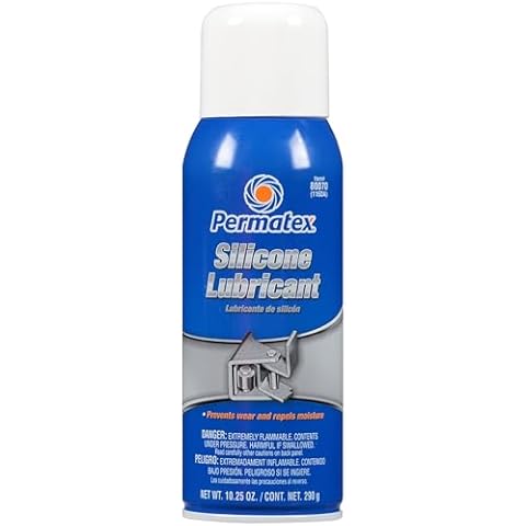 Permatex 80070 Silicone Spray Lubricant Cover