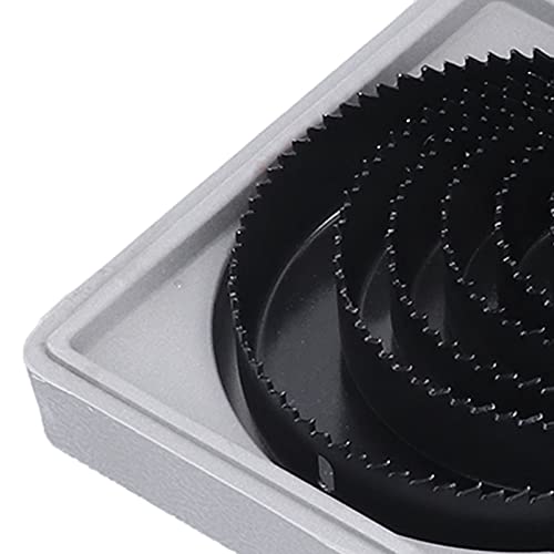 Kit de 16 sierras de corona de acero carbono hasta 5 pulg miniatura 7
