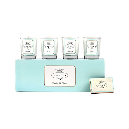 Tocca Candele da Viaggio-Kyoto, Cleopatra, Grace & Havana-4.8 oz.