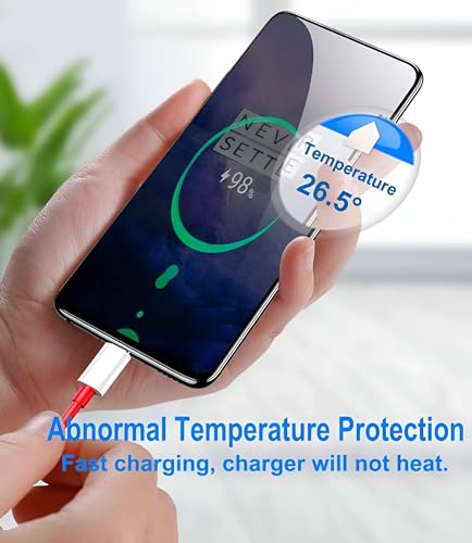 Image of Oneplus 65W Original Supervooc /Wrap USB Type C Charger Adaptor set with 3ft USB C Cable Compatible with Oneplus 12R /12 /11 /11R /10 Pro /10R /10T /9R /9Pro /9Rt /8T /7 /6, Nord Ce4 /Ce3 /Ce2 /Ce 3 Lite 5G, White