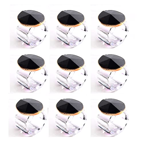 Anillos simples para servilletas que evitan el desorden en mesas de banquetes