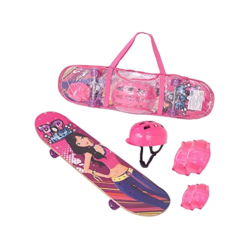 Skate Rosa Completo