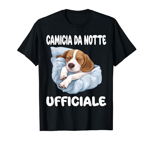 Pigiama ufficiale beagle dog sleepshirt camicia da notte maglietta